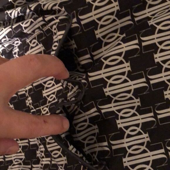 Jennifer Lopez Indigo Faux Leather Foldover Cross Body Purse Bag Chain Detail - Picture 7 of 10